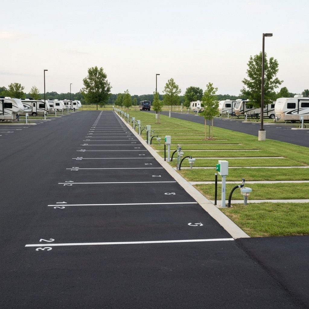 Large RV Parking Space